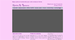 Desktop Screenshot of jeune-remiseenforme.com