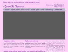 Tablet Screenshot of jeune-remiseenforme.com